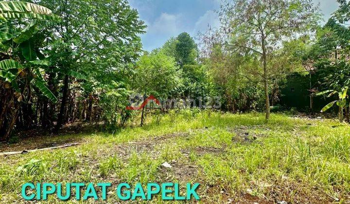 Tanah rata siap bangun cocok untuk town house dekat MCD Gaplek ciputat 1