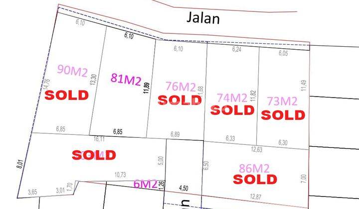 Tanah Kavling Murah Di Tanah Baru Depok, 2 KM Ke Pintu Toll Kukusan 1