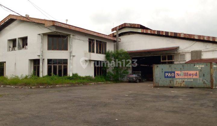 Dijual Gudang Tanah Luas 6,4 Ha Dekat Gerbang Tol Semayang Medan 1