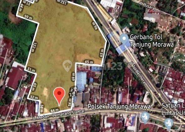 Dijual Tanah Luas 4 Ha Jl. Raya Medan Tg Morawa Dekat Tol 1