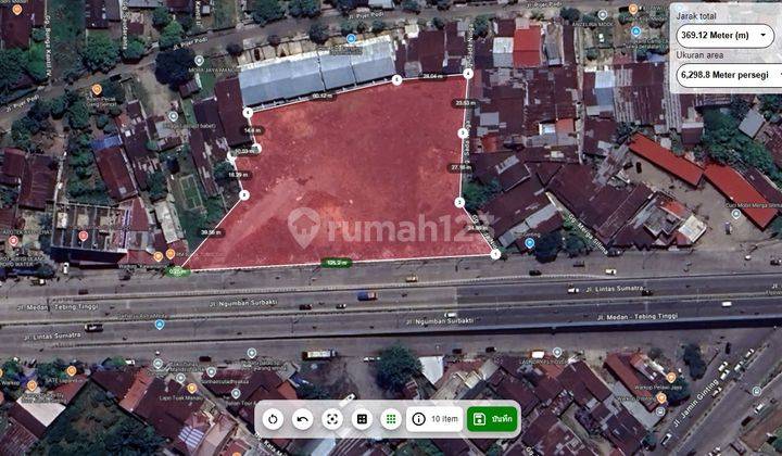 Tanah Termurah di Jl. Ngumban Surbakti, Medan, Luas 6293 M, SHM 1