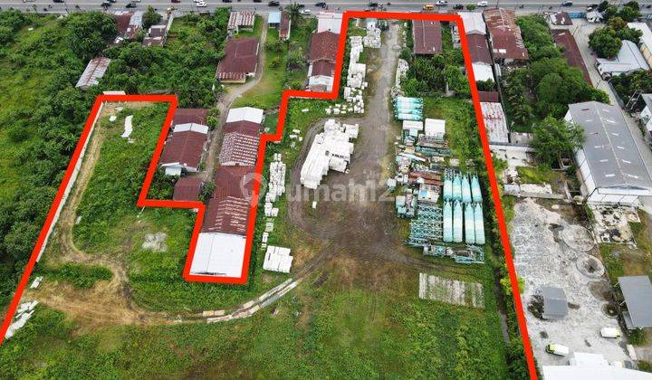 Dijual Tanah 3,3 Ha di Jl Medan Binjai Km 14 Dekat Tol Semayang 1