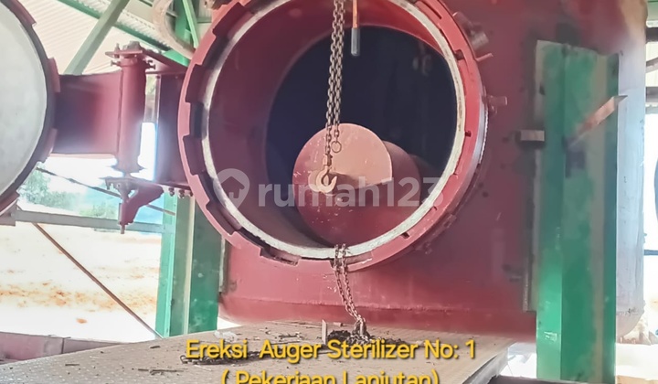 For Sale: Palm Oil Mill with Capacity of 20 Tons/Hour in Labuhan Batu, North Sumatra