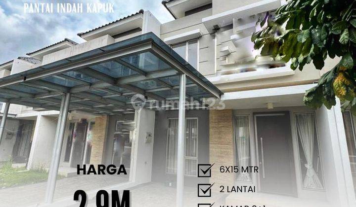 Termurah Rumah Golf Island Pantai Indah Kapuk Ukuran 6x15 1