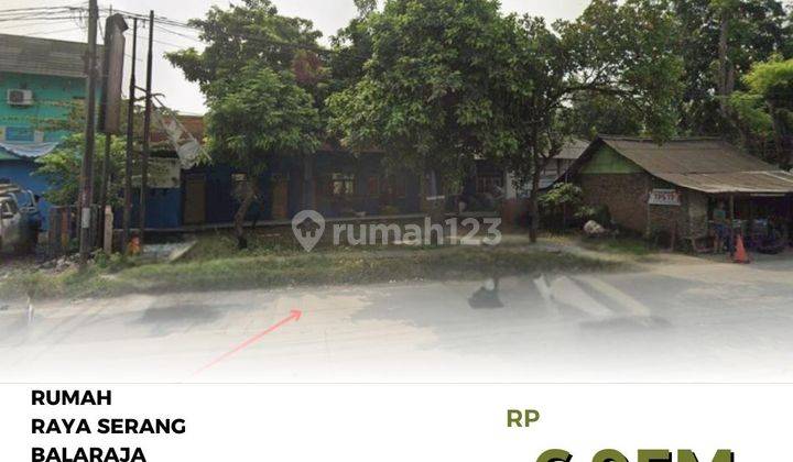 Murah Rumah Raya Serang Tangerang Ukr 3.190M2 Jalan Besar Include Pengosongan 1