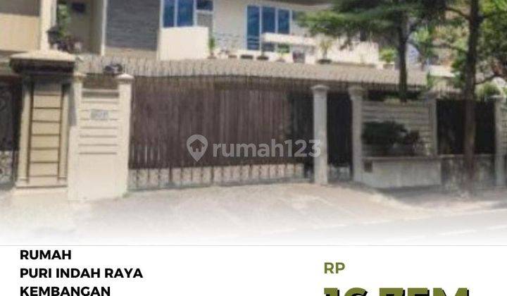 Murah Rumah Puri Indah Raya Jak Bar Ukr 600 M2 Jalan Boulevard Itung Harga Tanah 1