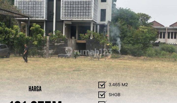 Murah Kavling Kemang Raya Jakarta Selatan Ukr 3.645M2 Zona Perumahan 1