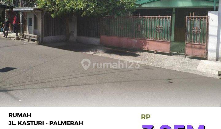 Murah Rumah Kasturi Palmerah Jak Bar Ukr 295 M2 Include Pengosongan Hanya Cash 1