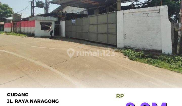 Murah Gudang Raya Narogong Bekasi Ukr 3.315 M2 Include Pengosongan Hanya Cash 1