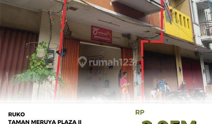 Murah Ruko Taman Meruya Ilir Taman Meruya Plaza Ii Ukr 73M2 Include Pengosongan 1