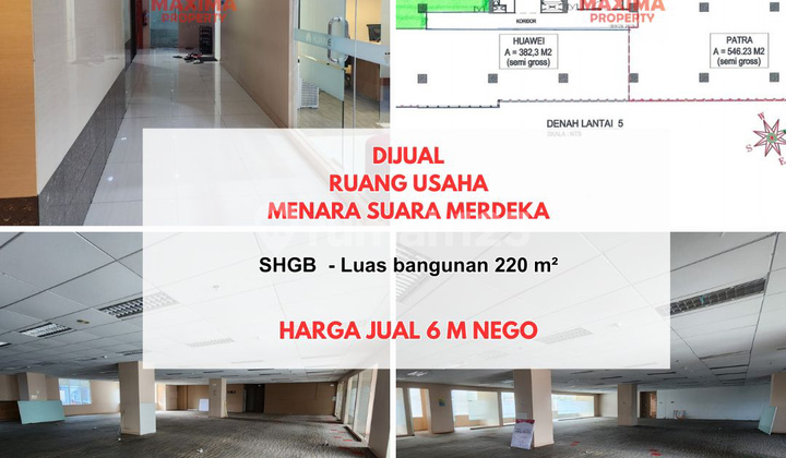 For Sale: Business Space in Menara Suara Merdeka Semarang For Sale: Business Space in Menara Suara Merdeka Semarang