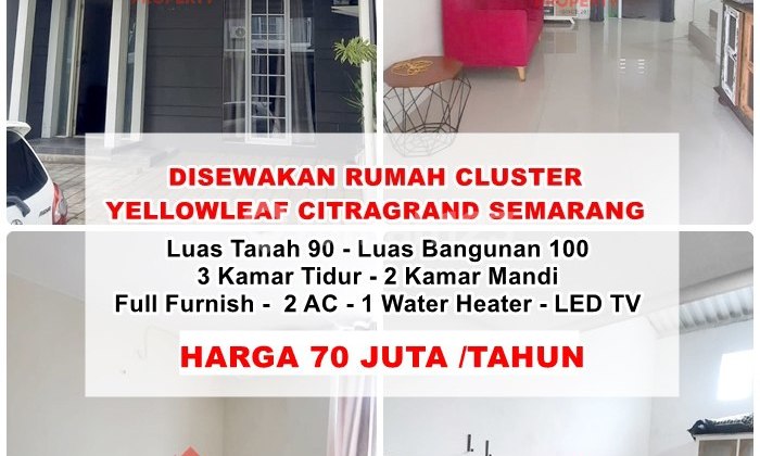 Disewakan Furnished Rumah 2 Lantai di Citragrand 1