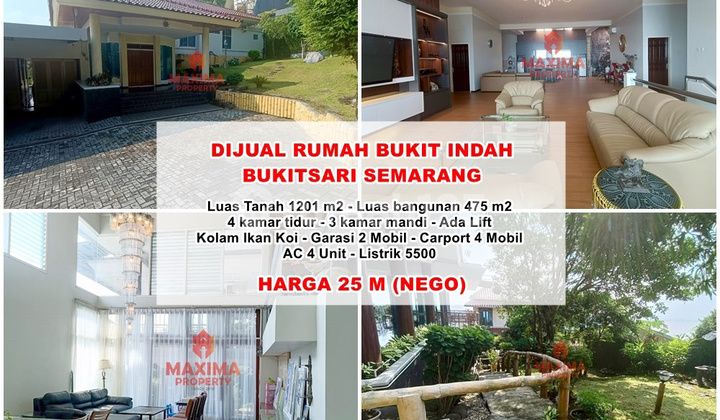 Jual Rumah Mewah di Bukitsari Semarang 1