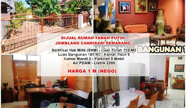 Di Jual Rumah di Jomblang Tanah Putih Semarang 1