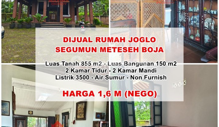 Di Jual Cepat Rumah Joglo di Boja 1