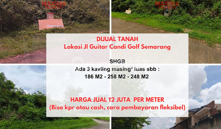 Di Jual Tanah Jalan Guitar Candi Golf Semarang 1