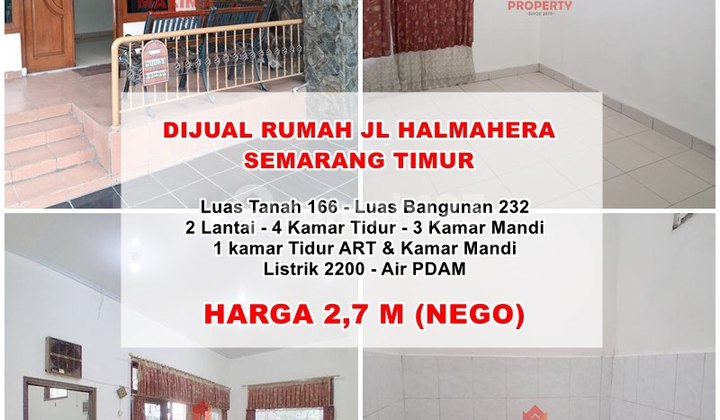 Di Jual Rumah Semarang Kota di Halmahera 1