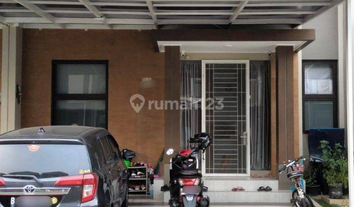 Rumah murah bagus cluster 2 1/2 lantai 7 x 15 ful bangunan semi furnis 1