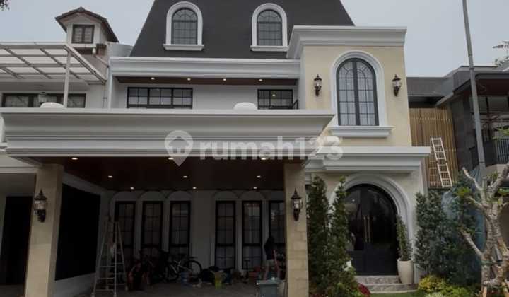 Rumah Mewah Full Interior Dan Full Furnis Desain Amerikan Clasic  1