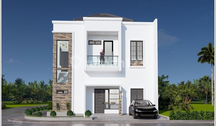 Rumah Hook Di Area Favorit Unit Baru Kireina Park BSD Nusaloka Tangerang