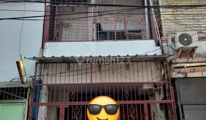 Rumah Ruko 3 Lantai 4X18 Angke Jaya Jalan 2 Mobil SHM 1