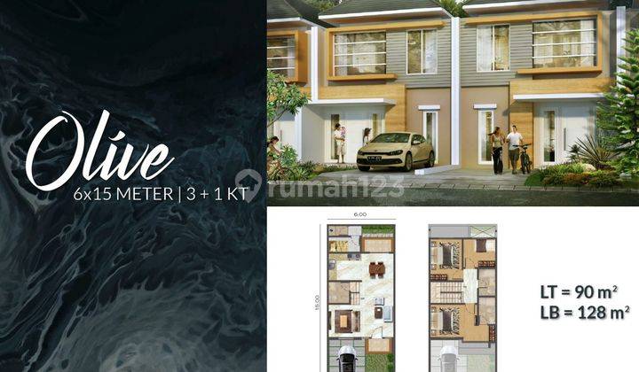 Rumah Golf Island Pantai Indah Kapuk Pik Tipe 6x15 Kosongan 2