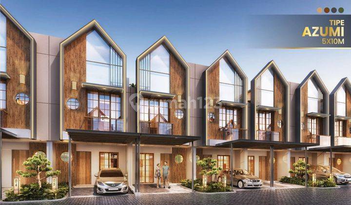 Rumah Pik 2 Sapporo Residences Tipe 3 Lantai 5x10 Azumi, 5x12 Ayaka, 5x15 Haru 1