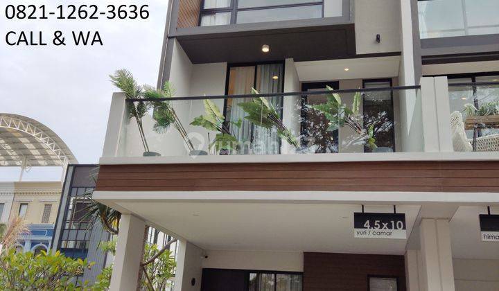 Rumah Pik 2 Sapporo Residences Tipe 3 Lantai 4.5x10 Camar 1