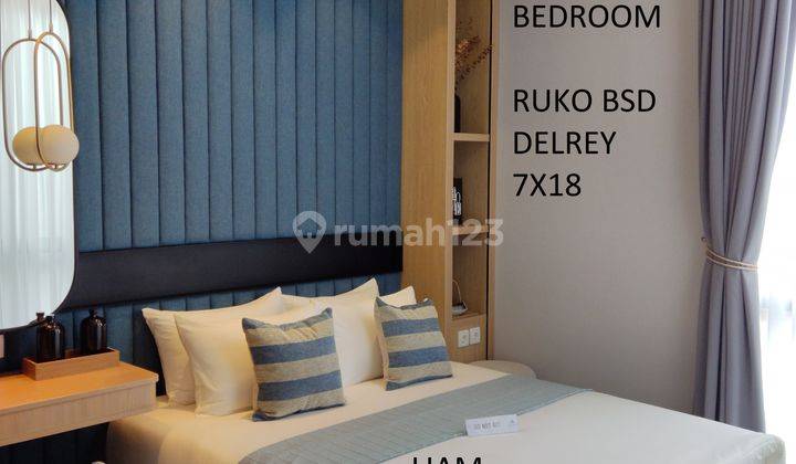 Ruko Dan Rumah Bsd Delrey Biztown Tipe 7x18 Show Unit Ready Usaha 2