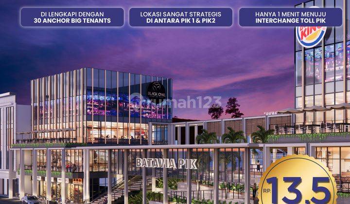 Ruko Batavia Pik Ebony Golf Island Pantai Indah Kapuk 2 Muka Laut 1