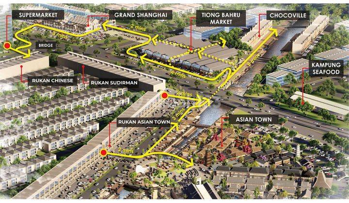 Ruko Pik 2 Mega Kuningan Hadap Asian Town Masih Cicilan Panjang  2