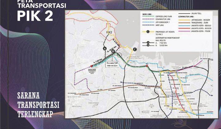 Pusat Otomotif Indonesia Pik 2 Sewa 10 Tahun, Cicil 48x, Lebar 8  23