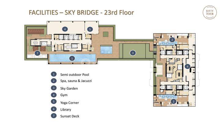 Fifty Seven Promenade Thamrin Sky 57, Tipe 1 BR Special Price 2