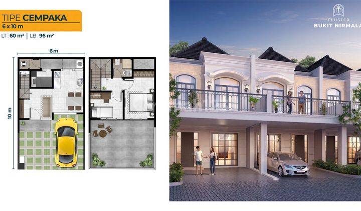 Rumah Pik 2 Cluster Bukit Nirmala Lebar 6 Tipe 6x10 S d 6x15 1