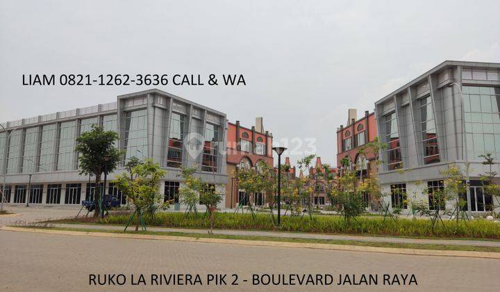 Ruko Pik 2 La Riviera Boulevard Hadap Jalan Raya Utama Ramai 2