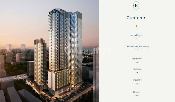 Regent Residences Jakarta At Mangkuluhur City Signature 251 Sqm 6
