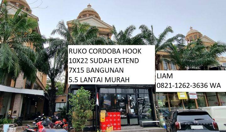 Ruko Pik 1 Cordoba Hook Hoek Hadap Jalan Raya Jual Murah 7x15 2