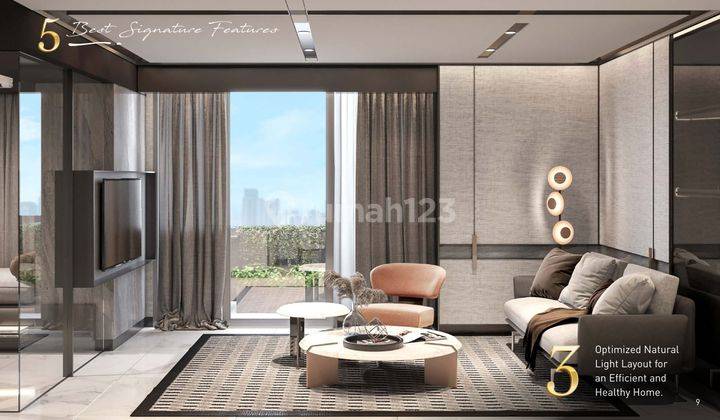 Aryaduta Suites Semanggi Tipe 2 BR Start 2.5m an Semi Furnished 1