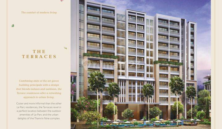 Le Parc At Thamrin Nine . Terraces Start 193 Sqm Luxury Apartment 1