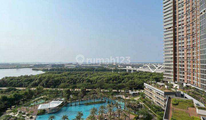 Apartment Gold Coast Pik Tipe 1 BR 51 Sqm Full Furnished Mewah  1