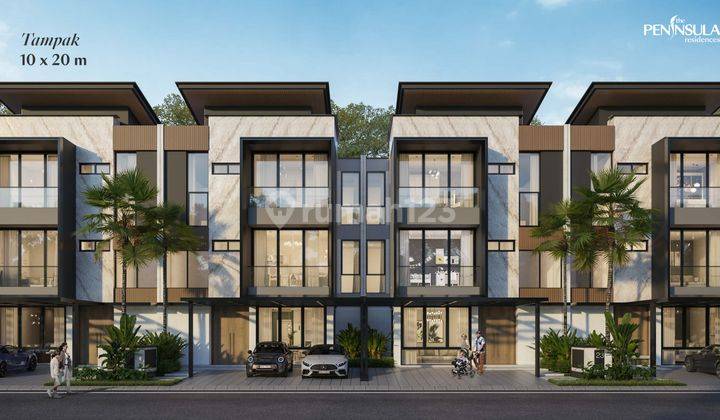 Rumah Pik 2 Peninsula Residence Dekat Pantai 3 Lantai Tipe 10x20 1