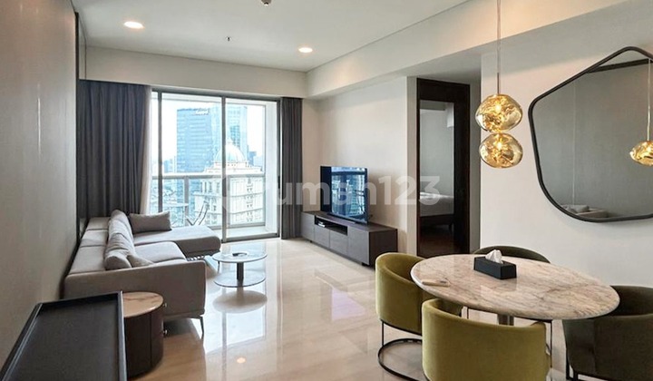 Anandamaya Residences Apartment 2 bedroom Furnished View Sudirman