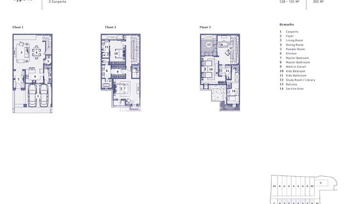 Theta House Pondok Pinang Rumah Townhouse Jakarta Selatan 128 M2 2
