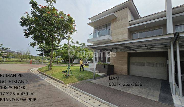 Rumah Pik Golf Island 10X25 Hoek 17x25 Row Jalan Besar Brand New 2