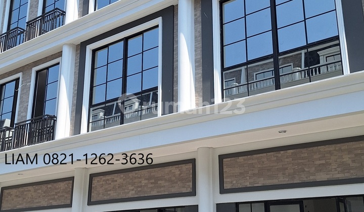 Rukan Harvard PIK 2 Siap Serah Terima 2025 Hadap Dalam 4.5x12.5