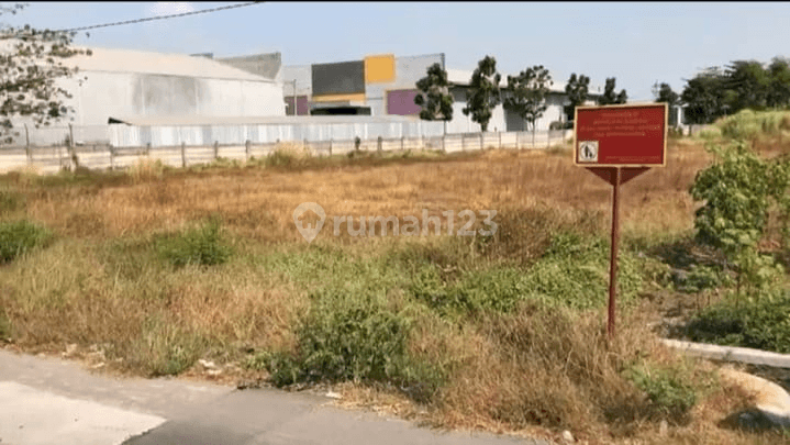 Dijual Tanah Diap Bangun di Jl Raya Trosobo Krian, Nego Nego 1