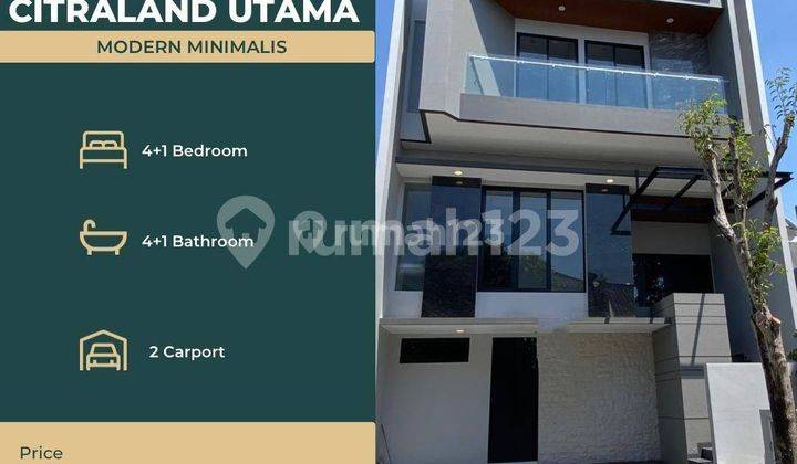 Rumah Split Level di Citraland Utama Dekat Pusat Kuliner 2