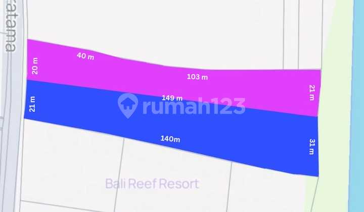 Dijual Tanah 66,3 Are Tanjung Benoa,Kuta Selatan IJ-2815 Dijual Tanah 66,3 Are Tanjung Benoa,Kuta Selatan IJ-2815