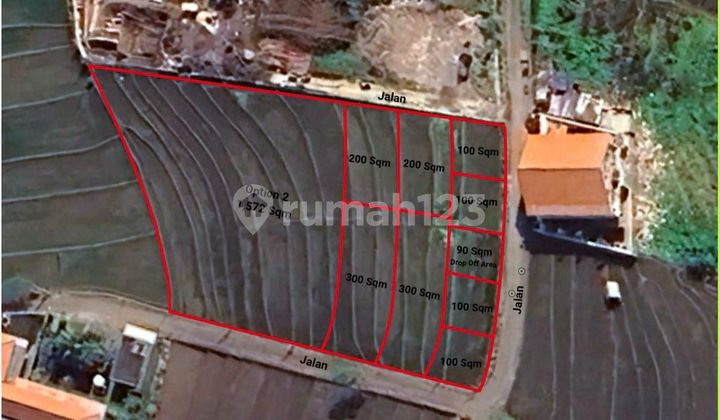 Land Leasehold 3 Are In Subak, Canggu, Badung, Bali Ev-3844