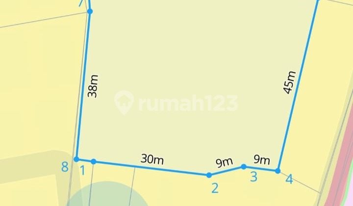 For Sale Rare Land 25,75 Are In Bidadari Seminyak Bali MP-3207